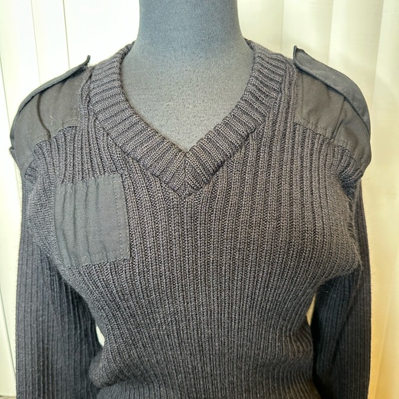 Brigade Wooly Pully 100% Wool Knit Pullover Sweater Men’s Tag 44/Med-Large - Picture 5 of 12